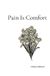 Pain HalliwellStory&Co Pain Is Comfort Paperback