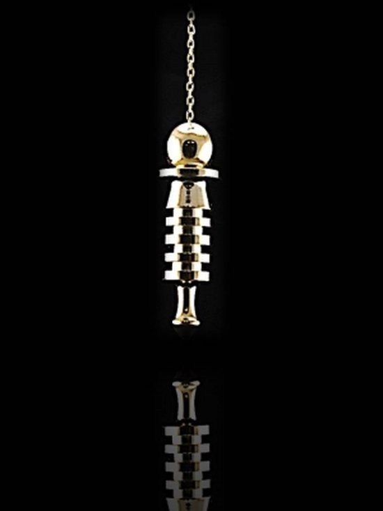 Pendel messing verguld - 5 cm - Messing - Geel - Unisex