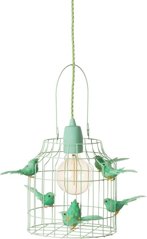 Dutch Dilight Babykamer hanglamp mintgroen met vogeltjes nÃ©t echt