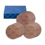 PFERD Net-klittenbandschijven, set grof, 15-delig, korund Ø150 mm, A80, 100, 120, 45098042