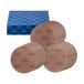 PFERD Net-klittenbandschijven, set grof, 15-delig, korund Ø150 mm, A80, 100, 120, 45098042