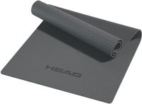 HEAD Yogamat - Yoga Mat - Sportmat - Fitnessmat - Pilates Mat - 183x80x0,7cm - Grijs