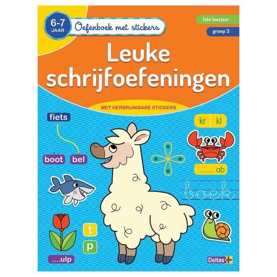 Deltas Oefenboek - Leuke Schrijfoefeningen 6-7 jaar - 9789044750478