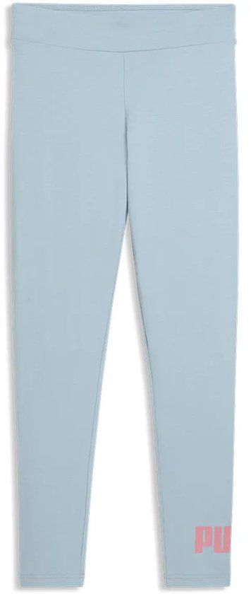 Puma 686073 Ess 2 Color Nº1 Logo Leggings Blauw 9-10 Years Meisje