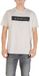 A|X ARMANI EXCHANGE T-shirt en coton à manches courtes imprimé avec col rond - Beige