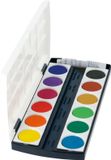 Herlitz Dekverfdoos - 12 kleuren + mengpalet