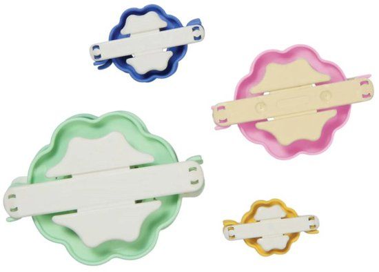KnitPro Pomponmakers 65-85mm - 3 stuks - Multikleur