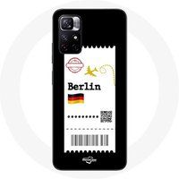 Geval Redmi Note 11 5G Air ticket Berlijn Maniacase