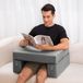 Unyqoos ® Coussin de lecture confortable pour lit, canapé et sol avec support ergonomique