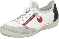 Rieker Lage schoenen Dames Wit Leer Maat 41