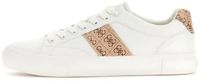 Guess Cribe Lage Sneakers Heren Leer/Synthetisch Rubber Wit EU 42