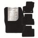 MAT10 Silver-Line MAT10 – Ford C-Max II Compact van 2010-04 – 2015-05 auto vloermatten autotapijt velours premium kwaliteit 4-delig zwart Gegarandeerde pasvorm