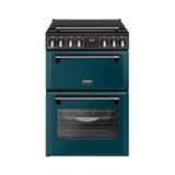 Stoves 444412001 Vrijstaand fornuis Electrisch Inductiekookplaat 4 zones Groen