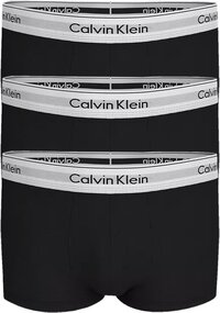 Calvin Klein Underwear Calvin Klein 3-Pack Low Rise Trunks - Black - Size L