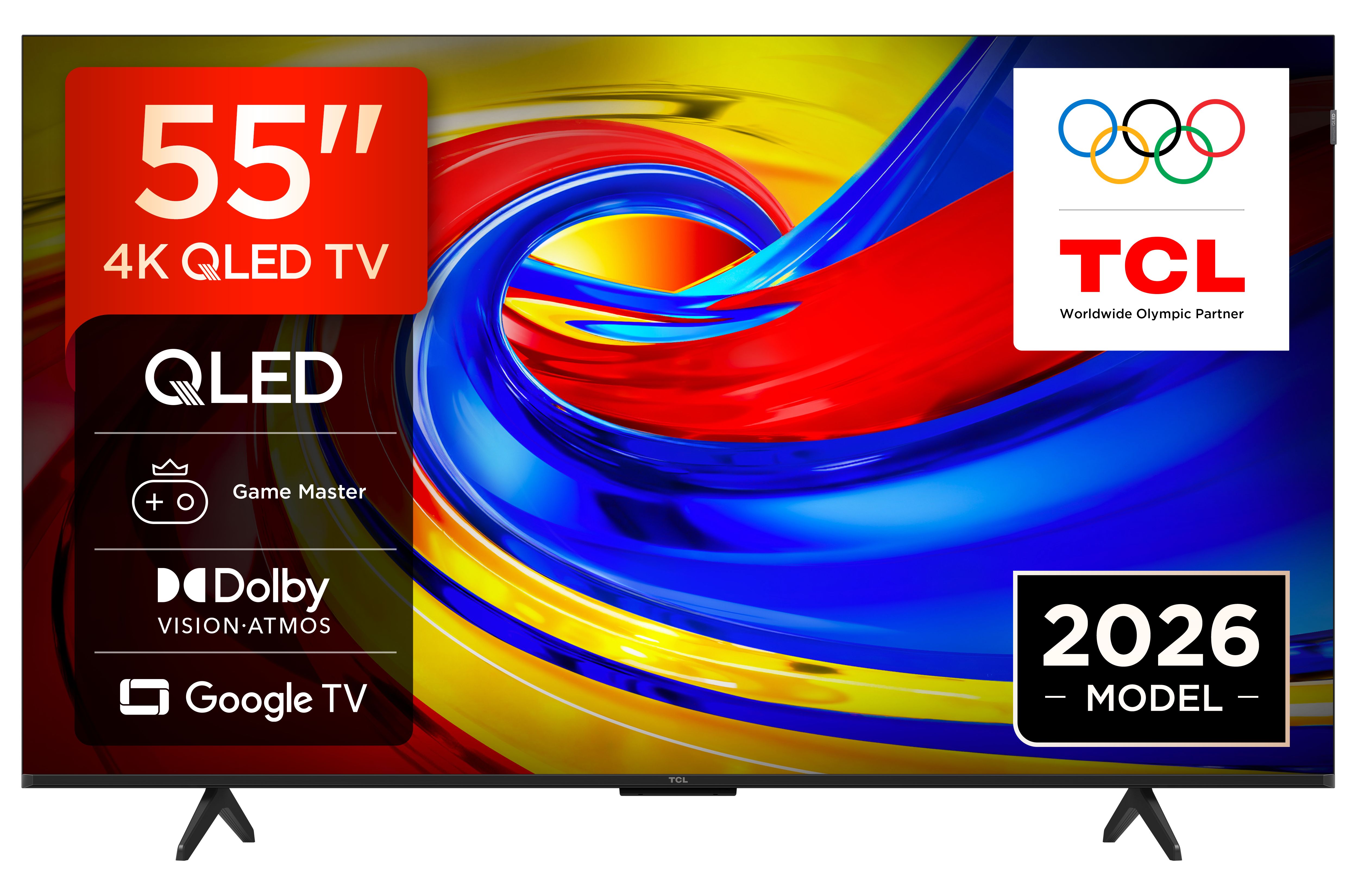 TCL P7L / QLED screen / 55 inch / 2026