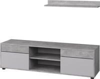 Vicco Berno Woonwand – 2 delen Beton/Wit