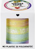 Folia Washi Tape décoratif Hotfoil Rainbow, 10 mm x 5 m, 5 pièces