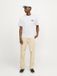 JACK&JONES JORGUMBO TEE SS CREW NECK TG T-shirts Homme M Coton Coupe ample Blanc brillant Manches courtes Printemps/Été 2024