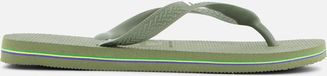 Havaianas BRASIL LOGO - Groen - Maat 35/36 - Unisex Teenslippers