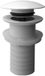Wiesbaden UniMatch Clickwaste Afvoerplug Verlengd 5/4 - Glans Wit