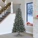 VidaXL Kunstkerstboom groen 240 cm pvc en plastic en staal