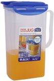 LocknLock PP Classic sapkan, 1,5 l, blauw/transparant, kunststof, 165 x 97 x 227 mm