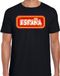 Bellatio Decorations Verkleed T-shirt voor heren - Spanje - zwart - voetbal supporter - themafeest L