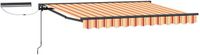 vidaXL Parasol électrique solaire 3 x 2,5 m Jaune