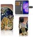 B2Ctelecom OPPO Find X5 Telefoonhoesje met Pasjes Roofdieren