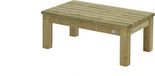 Talen Buitenmeubelen Talen Tafel Zeist laag - 120x70cm - Groen geïmpregneerd Hout