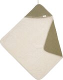 Koeka Oslo Wafel/Teddy Wikkeldeken - Groen - 100x100 cm