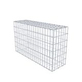 Gabion 100 cm x 60 cm x 30 cm (L x H x P), maille 5 x 10 cm, anneau spiralé
