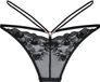 Hunkemöller Highleg Thong Zara Zwart