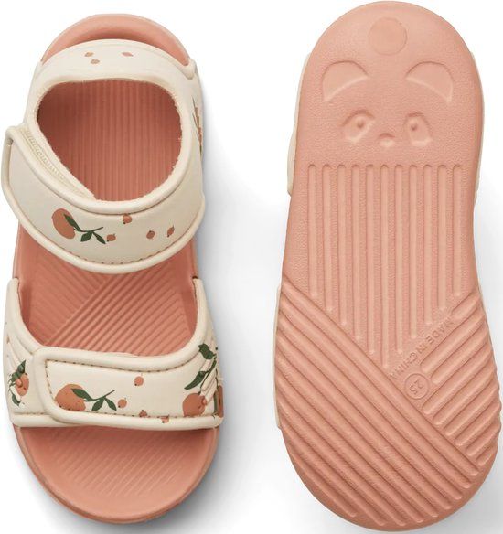 Liewood Blumer Sandalen Peach - Sea Shell - Maat 30 - Kinderen - Roze - Platte sandalen - Rubber - Gebloemd