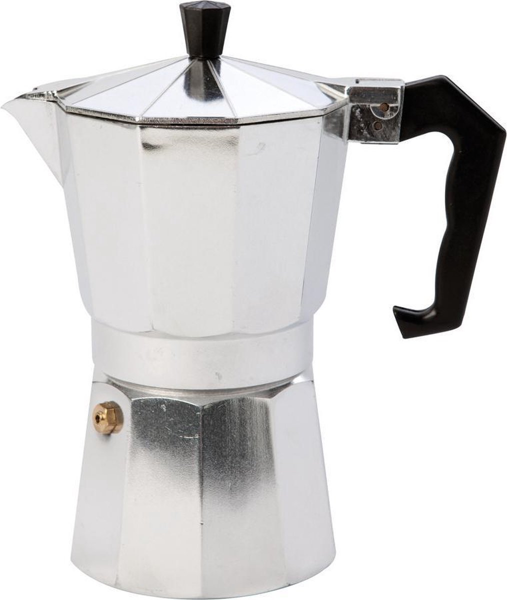 Bo-Camp Espresso Maker - 6-cups - Aluminium