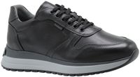 Nero Giardini Lage Sneakers Leer Zwart Heren Maat 43