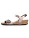 Bayton Sandalen met riem 'Wodonga' lichtlila / zwart