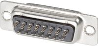 TE CONNECTIVITY AMPLIMITE HD-20 5-747909-2 D-sub female connector 180 ° 15-pin Solder cup 1 pc(s)