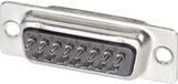 TE CONNECTIVITY AMPLIMITE HD-20 5-747909-2 D-sub female connector 180 ° 15-pin Solder cup 1 pc(s)