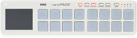 KORG nanoPAD2 - Slimline USB MIDI 16-Pad Controller - White
