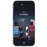 Maniacase iPhone 17-hoesje Young Jordan vs Old Jordan Be Legendary Basket