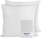 Komfortec Set van 2 Premium Jersey Kussenslopen 40x40 cm - Superzachte Kussenhoes – 100% Katoen – 150 g/m² - Wit