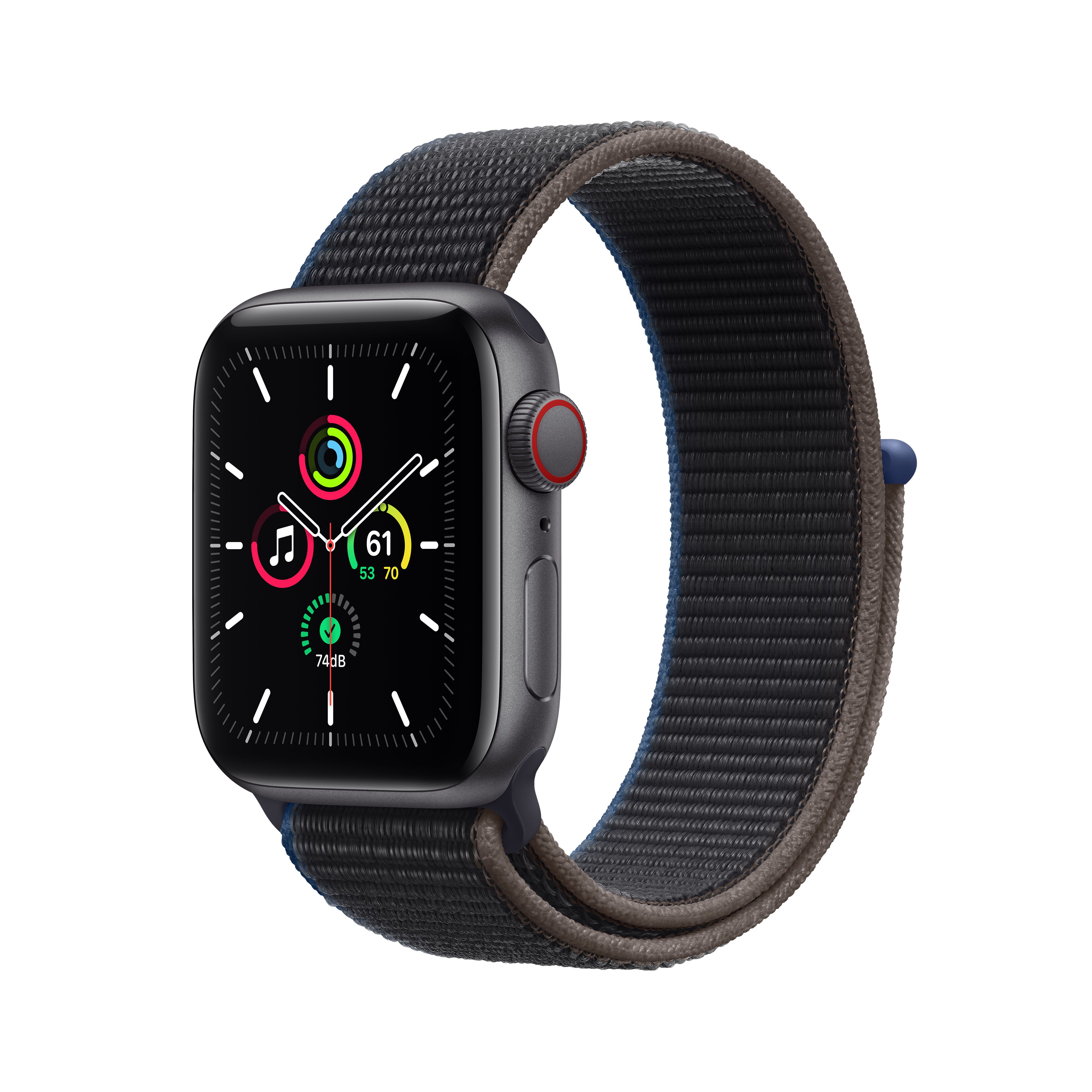 Apple Watch SE 40mm - Grijs - GPS + 4G - OLED - Smartwatch