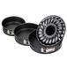 Zenker 9991650 set van 2 springvormen + 1 savarinvorm Black Metallic collectie, springvorm, springvorm, ronde vorm, savarinvorm, staal, zwart, diameter 20 cm + 24 cm + 28 cm