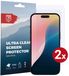 Rosso Screen Protector Geschikt voor Apple iPhone 16 Plus | Ultra Clear Duo Pack | TPU Folie | Case Friendly Beschermfolie | 2 Stuks