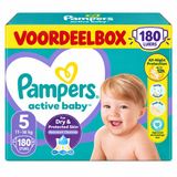 Pampers Active Baby Couches Taille 5 (11-16kg) - 3 x 60 pièces