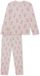 SCHIESSER Pyjama lang Gebloemd Snoepje Roze Katoen 164