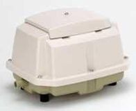 Merkloos / Sans marque Aqua Pomp Luchtpomp Aquarium - Zuurstof Voor Vissen - Stil En Olievrij - Wit/Beige