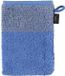 Cawo Two-Tone Washandje - Blauw 16x22