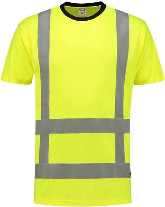 Tricorp 103005 T-Shirt RWS Birdseye Fluor Geel maat S